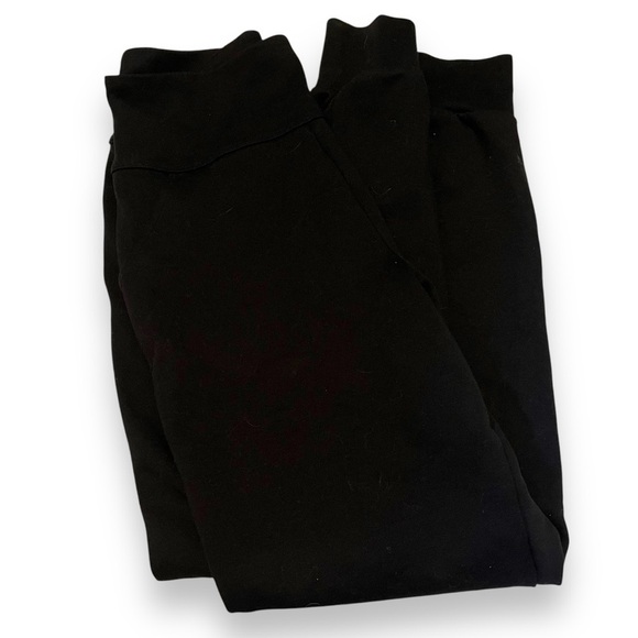 Spanx Assets Ponte Shaping Jogger Women’s Med Black High Rise Stretch Pockets - Picture 1 of 7